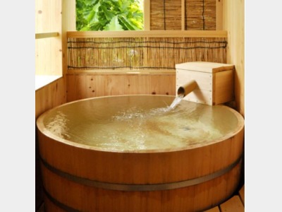 遊心庵　露天風呂一例