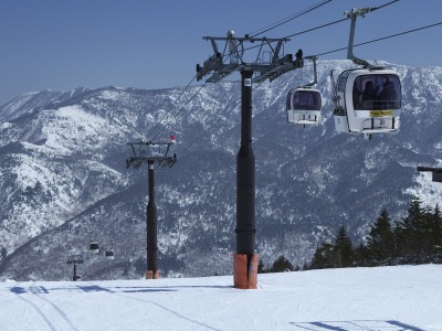 【冬】当館はゲレンデすぐそば！