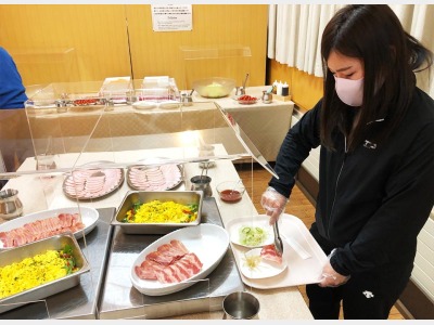 朝食バイキングイメージ※日にちによってことなります