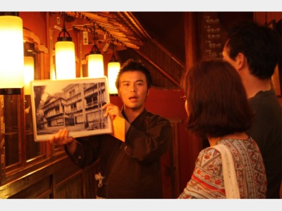 文化財巡りの様子