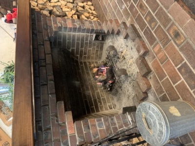 暖炉付ロビー（イメージ）