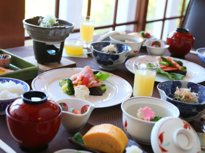 しっかりとした和食のご朝食　一例