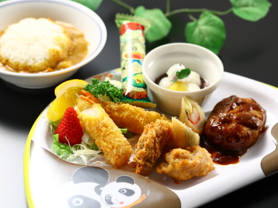 幼児のお子様ご夕食一例