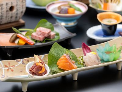 信州の恵み「里山膳」刺身