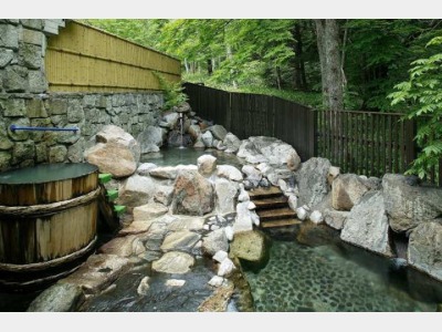 梓の湯露天風呂　イメージ