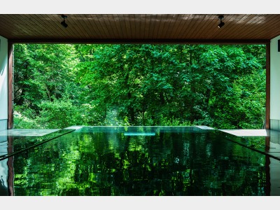 立ち湯「雪月花」　盛夏