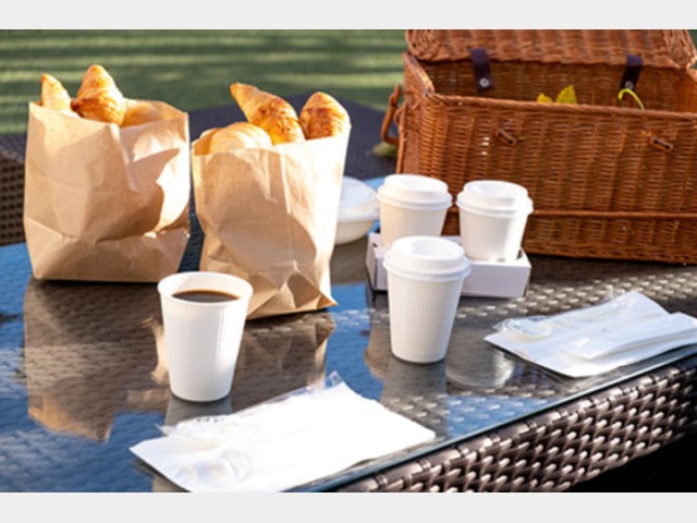 朝食　4つのピクニックスタイル　イメージ