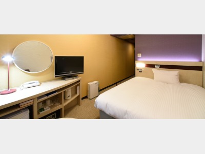 スタンダード セミダブルルーム　客室一例