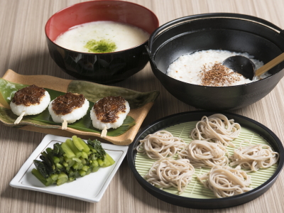 朝食バイキング（季節の信州料理）