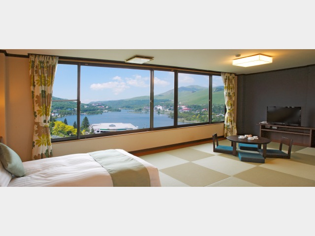 池の平ホテル最上階に畳で寛ぐ和風リゾートのお部屋（5～6名定員客室）
