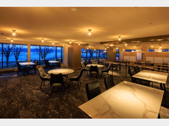 信州上諏訪温泉　諏訪別邸　朱白　（旧  双泉の宿　朱白） 食事処2（イメージ）