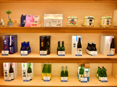 諏訪五蔵販売コーナー