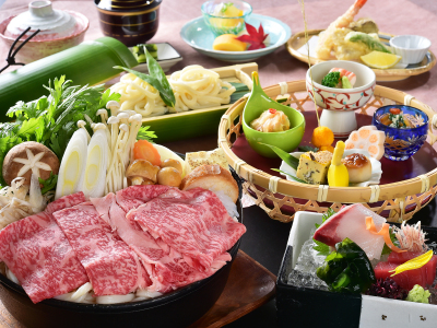  信州牛すき焼きコース（写真はイメージ）