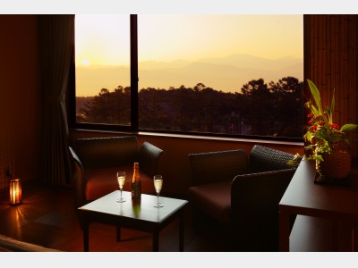 本邸ツイン洋室からの眺望