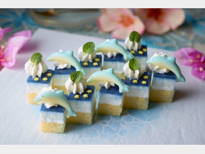【7/1-8/31】26夏シーズン_夏のオーシャンブルーケーキ