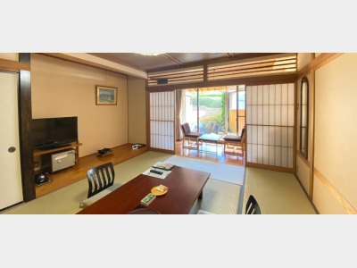 露天風呂付き客室一例