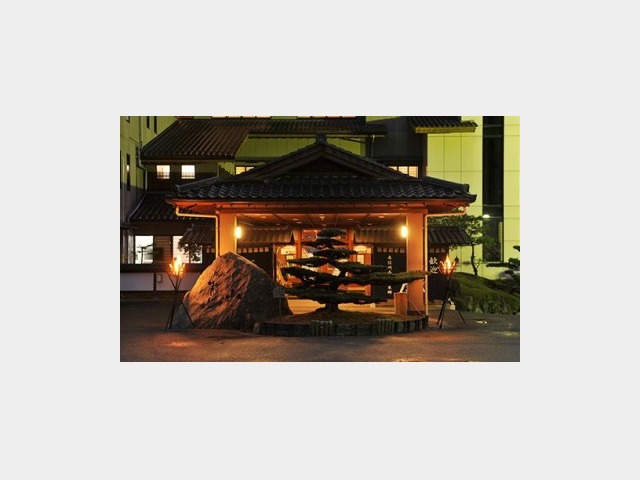 ユルイの宿恵山 玄関