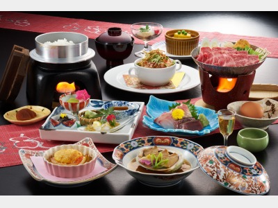 新潟和牛すき焼き付会席