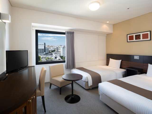 アートホテル新潟駅前 スタンダードツイン／18平米