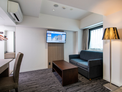 ラージツインルーム　リビングフロア