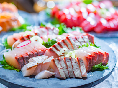 朝食バイキング　お刺身
