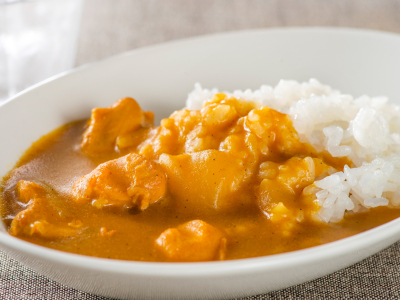 朝食バイキング　朝カレー