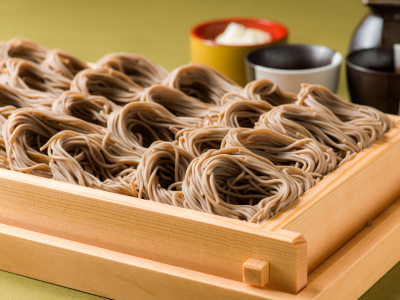 朝食バイキング　へぎそば