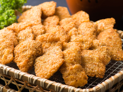 朝食バイキング　タレカツ