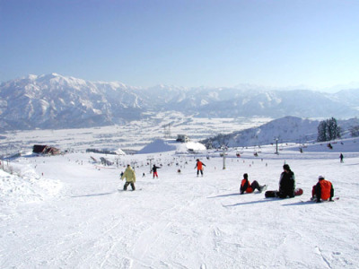 ゲレンデの風景