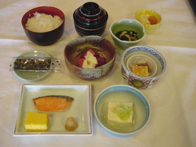 朝食一例（和定食）
