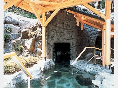 洞窟風呂