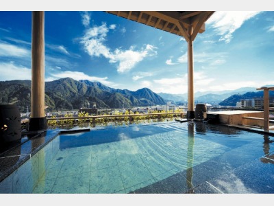 露天風呂（空の湯）