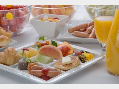 朝食バイキング一例