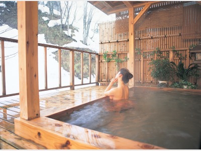 女性浴場　露天風呂