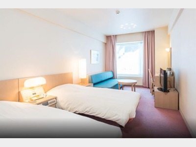 洋室4号館ツインAの一例