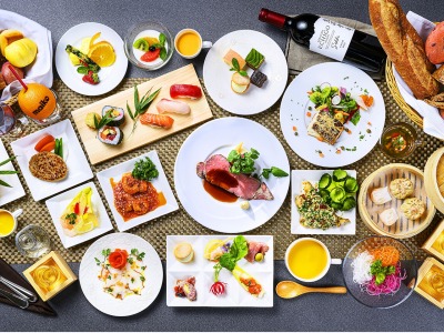 夕食ブッフェ（イメージ）