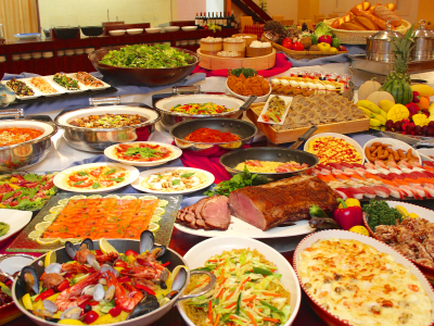 夕食ビュッフェ　イメージ