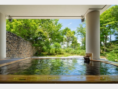 露天風呂（春イメージ）