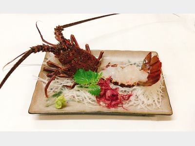 伊勢海老のお造り