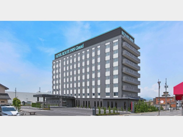 ホテルルートインＧｒａｎｄ中野小布施－信州中野駅前－ 外観