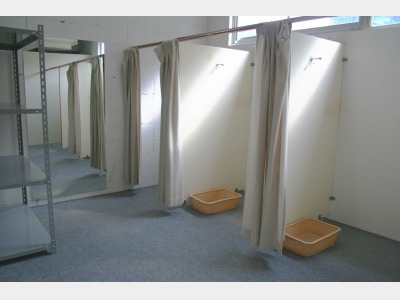 スキー用更衣室