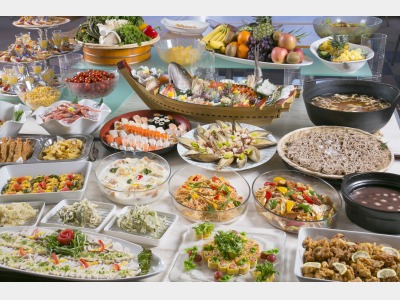 【夕食バイキング】信州里山ごはん旬の彩りバイキング