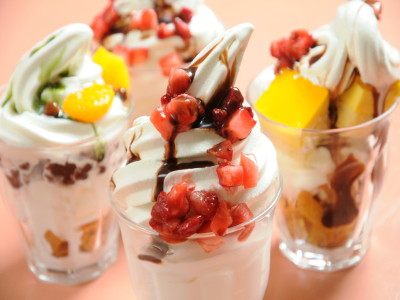 ソフトクリーム食べ放題