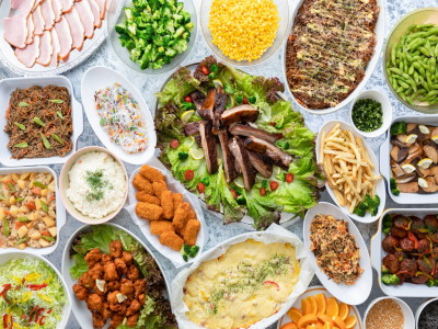 夕食バイキング