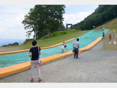 グラスそりあそび