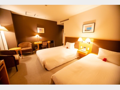 客室一例（スーペリアツイン）