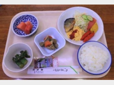 朝食一例（セットメニュー）