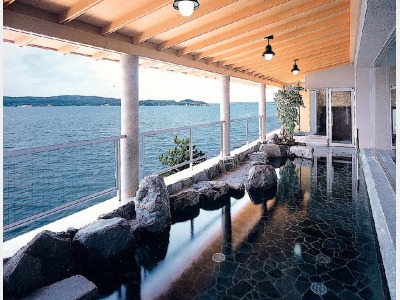 女性用露天風呂