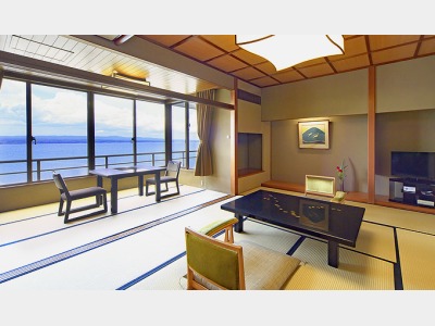 能登客殿の一例　※海側と街側のお部屋がございます。