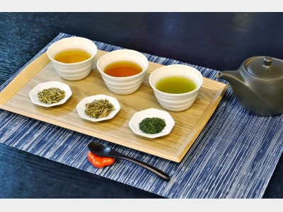 いいじな棒茶の飲み比べ体験（イメージ）